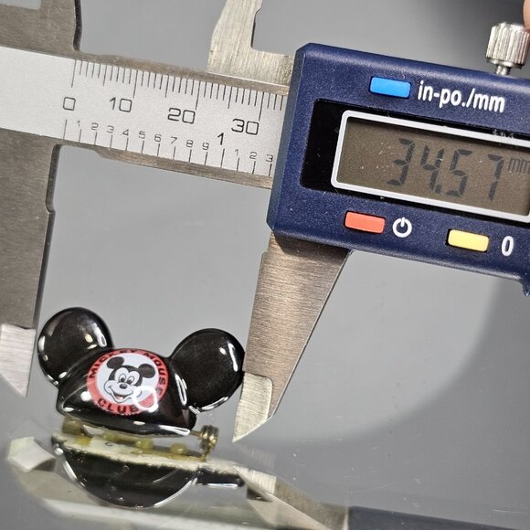 1950s Disney Mickey Mouse Club Ears Hat Pin Rare Must Have! USA RN Koch Inc VTG - Picture 6 of 6